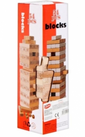 Gra wieża drewniana