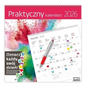 Kalendarz 2026 30x30 Praktyczny