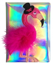 Notatnik A5 Shining Girl 60 kartek metaliczny Flaming (STN 2641)