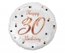  Balon foliowy B&C Happy 30 Birthday 45cm