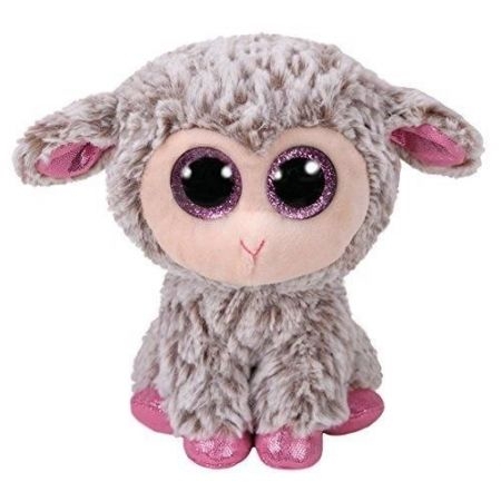 Maskotka Beanie Boos Dixie - szary baranek 15 cm (36871)