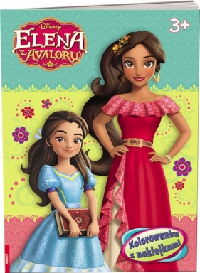 Elena z Avaloru Kolorowanka z naklejkami