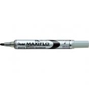 Marker z tłoczkiem Pentel Maxiflo - czarny (MWL5S-A)