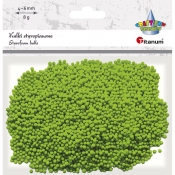 Kulki styropianowe 4-6mm/8g - jasnozielone (362097)