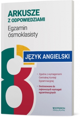 Egzamin ósmoklasisty 2024. Język angielski. Arkusze z odpowiedziami (Uszkodzona okładka) - Tracz Anna