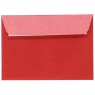 Koperta Galeria Papieru pearl czerwona p B7 - perłowy czerwony (280517)