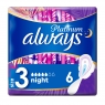 Always Platinum Ultra Night, podpaski, 6 szt.