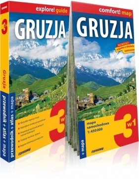 Gruzja explore! Guide 3w1: przewodnik + atlas + mapa - Szymczak Anna, Szymczak Marcin