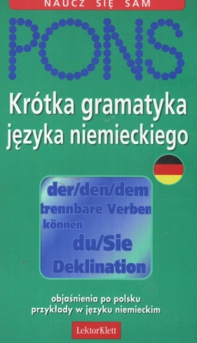 Krótka gramatyka języka niemieckiego - Voit Heike
