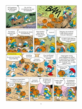 Smerfy i Halloween. Świat Smerfów. Tom 5 - Peyo