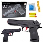 Pistolet + strzałki piankowe + kulki wodne