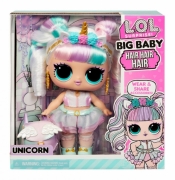 Lalka L.O.L. Surprise Big Baby Hair Hair Hair, Unicorn (579700EUC/579717)