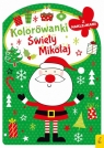  Kolorowanka z wykrojnikiem Święty Mikołaj