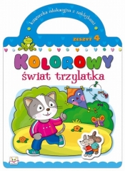 Kolorowy świat trzylatka Zeszyt 4 - Agnieszka Bator