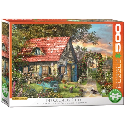 <img src='https://webimage.pl/pics/718/9/d628136509718.jpg' style='height:440px' /> Puzzle 500 The Country Shed 6500-0971