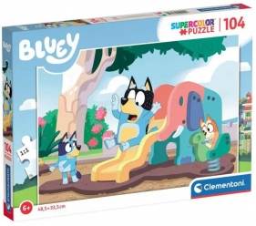 Clementoni, Puzzle Super Kolor 104: Bluey II (27171)