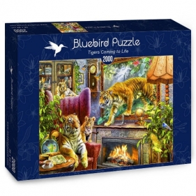 Bluebird Puzzle 2000: Tygrys (70171)