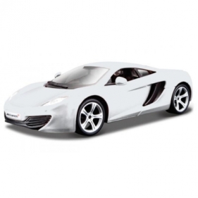 Bburago, McLaren MP4-12C MET White 1:24 (18-21074)