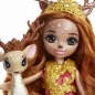 Entchantimals: Lalka Królowa Daviana i jelonek Grassy (GYJ11/GYJ12)