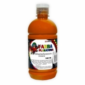 Farba plakatowa 500ml pomarańczowa
