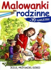 Malowanki rodzinne +naklejki