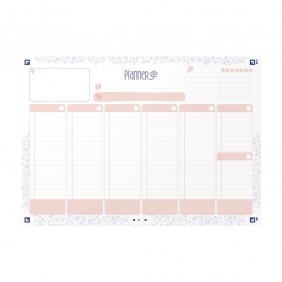 Planer tygodniowy Oxford Floral A4/60k