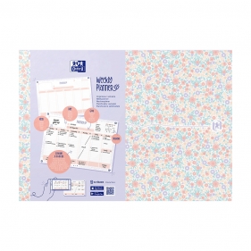Planer tygodniowy Oxford Floral A4/60k
