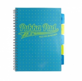 Project Book Neon Dots A4/100K kratka nieb.(3szt)