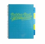 Project Book Neon Dots A4/100K kratka nieb.(3szt)