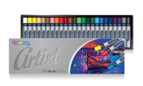 Colorino Artist, Pastele olejne - 24 kolory (65719PTR)