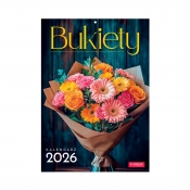Kalendarz ścienny A4 - Bukiety 2026