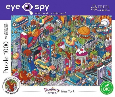 Puzzle 1000 Eye-Spy Imaginary Cities New York