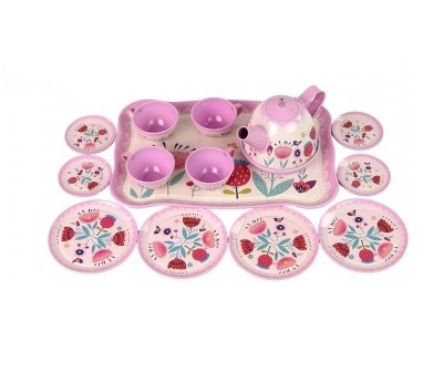 <img src='https://webimage.pl/pics/719/7/dd5901353117719.jpg' style='height:440px' /> Zestaw naczyń metalowych kwiaty 14el