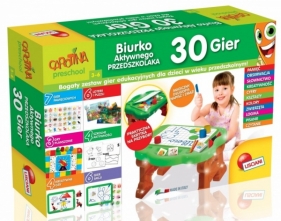 Carotina preschool Biurko aktywnego przedszkolaka 30 gier (57719)