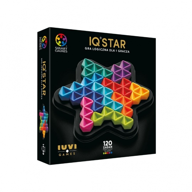 <img src='https://webimage.pl/pics/719/8/d5906700248719.jpg' style='height:440px' /> Smart Games IQ Star Deluxe (PL) IUVI Games