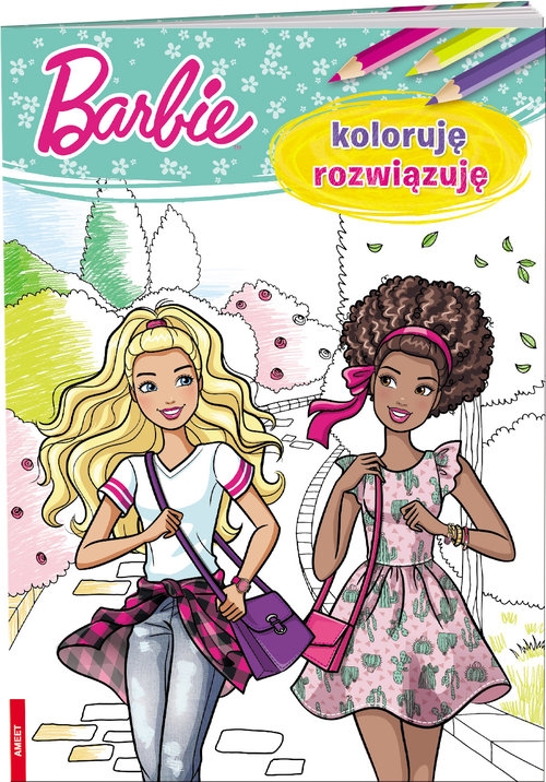 Barbie Koloruję rozwiązuję (D-292)