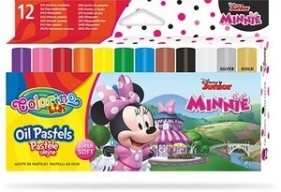 Disney Kids Colorino - pastele olejne trójkątne 12 kol. (Minnie)