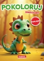 Kolorowanka Pokoloruj dinozaury z naklejkami - Maciej Ratajczyk