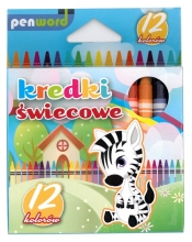 Kredki świecowe 12 kolorów (8912)