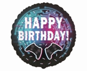 Balon foliowy Happy Birthday Kontroler 45cm