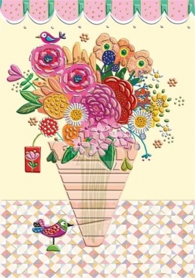 Karnet A5 Imieniny - Wazon