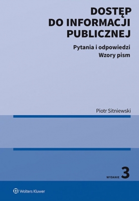 Dostęp do informacji publicznej w.3/2020 - Sitniewski Piotr