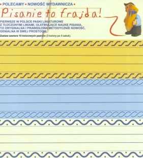 Pisanie to frajda! Paski liniaturowe