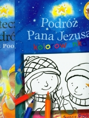 Świąteczna podróż / Podróż Pana Jezusa kolorowanka