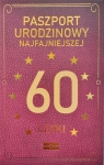 Karnet Urodzinowy 60 JCX - 042