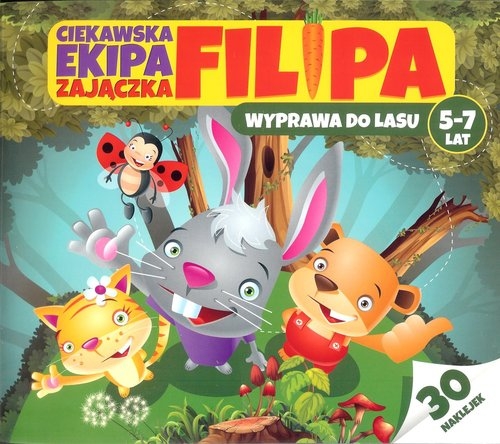 Ciekawska ekipa zajączka Filipa 5-7 lat