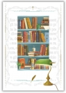 Karnet 12x18cm + koperta Biblioteka