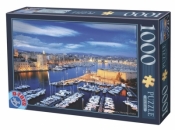 Puzzle 1000: Francja, Port w Marsylii