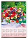 Kalendarz 2020 Plakatowy średni - Bukiet
