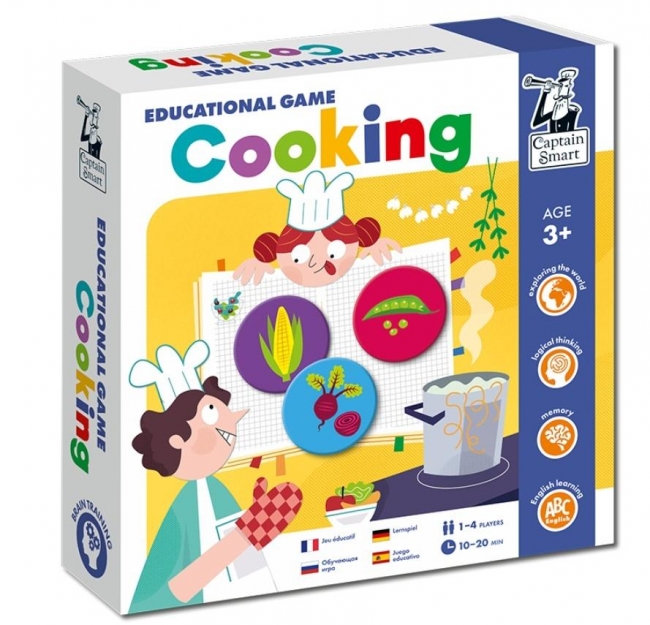 Captain Smart. Cooking. Educational Game